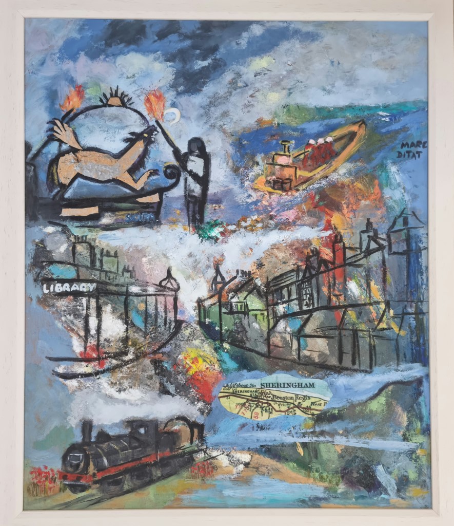 Sheringham Historical Landscape Painting